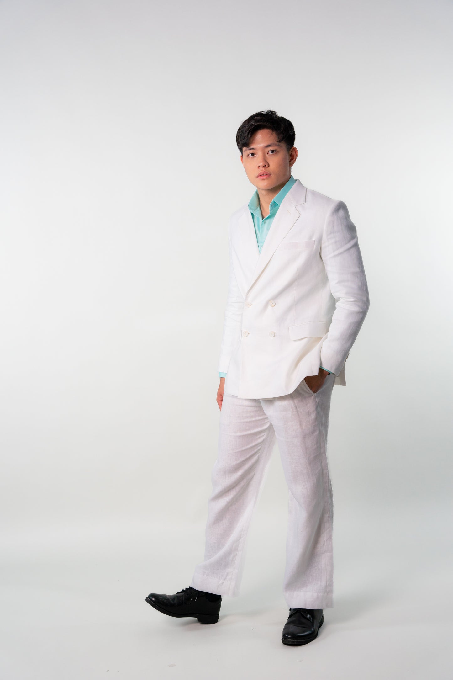 Casual Linen Suit