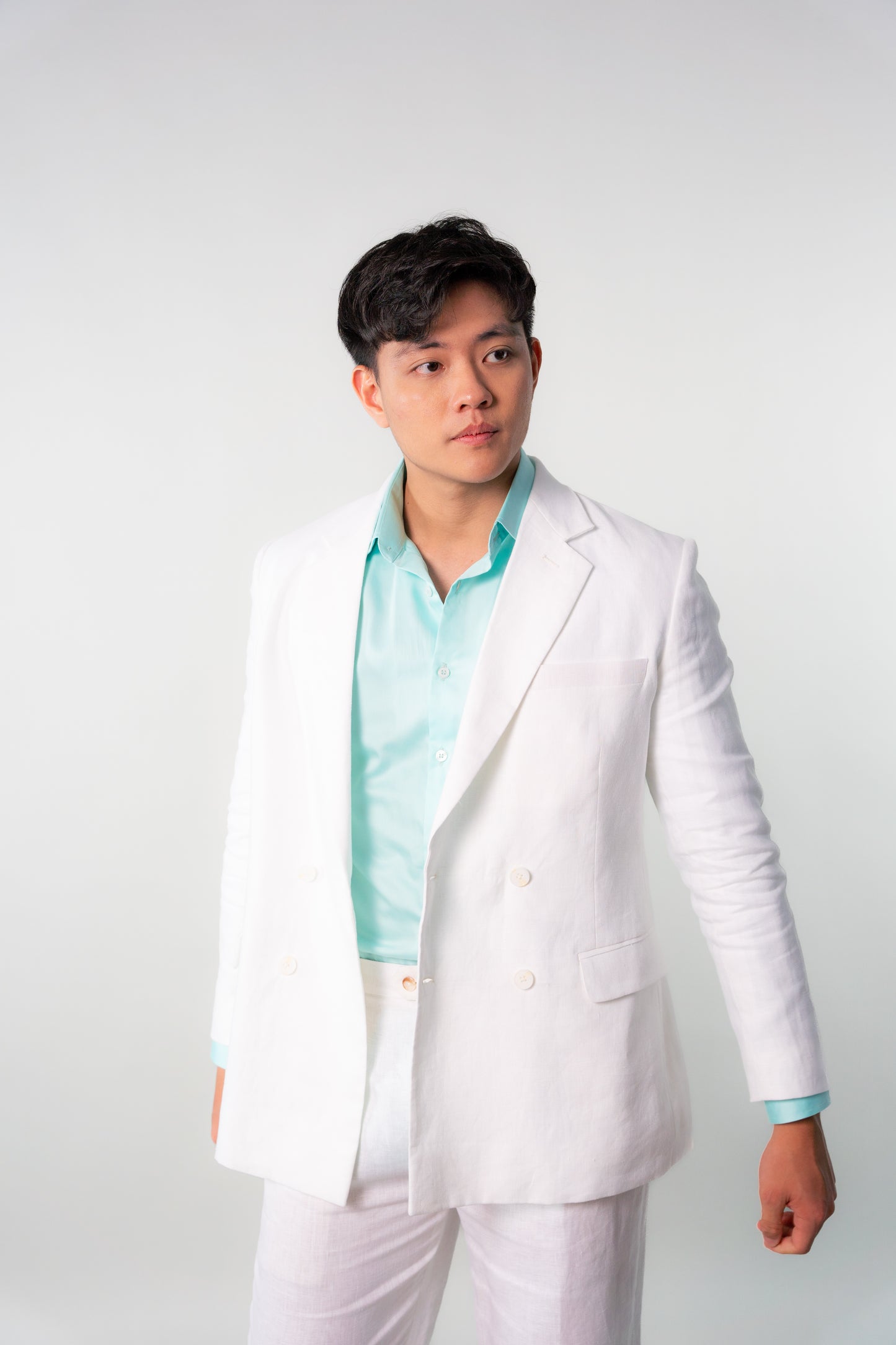 Casual Linen Suit