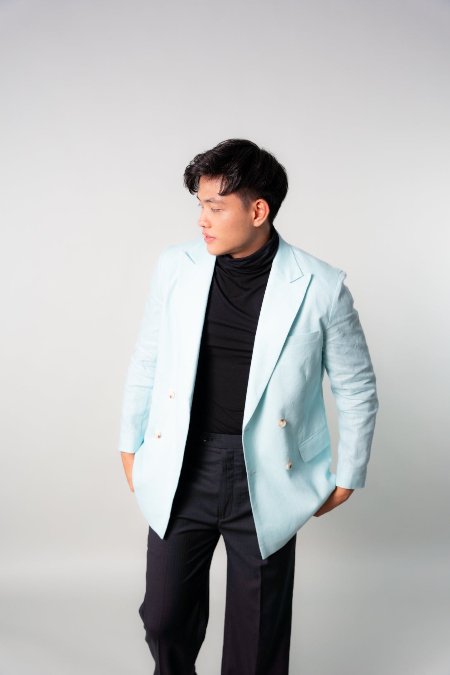 Casual Linen Suit