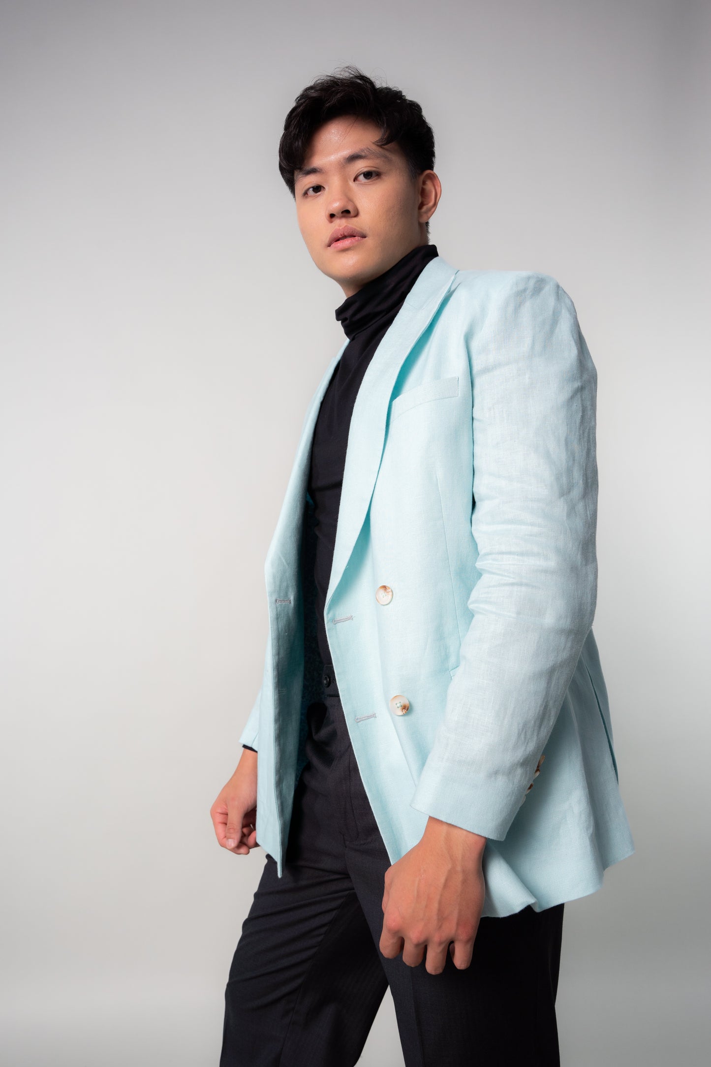 Casual Linen Suit