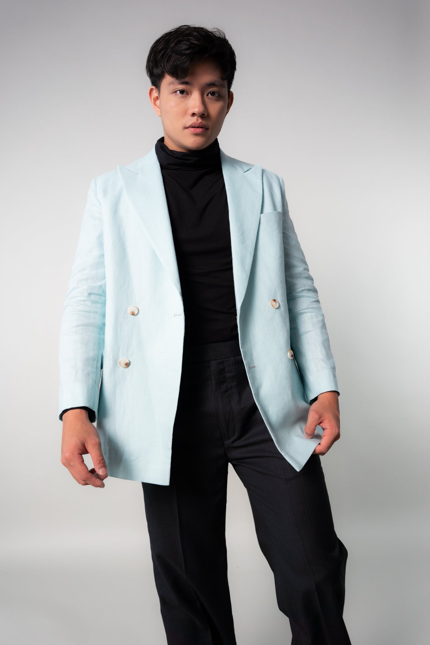 Casual Linen Suit